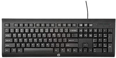 HP K200 USB Wired Keyboard Ergonomic Design 3CY44PA
